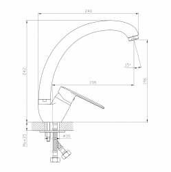 Смеситель 2013 chrome